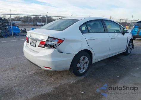 2014 Honda Civic Lx z USA, uszkodzony, nr VIN 19XFB2F57EE010641